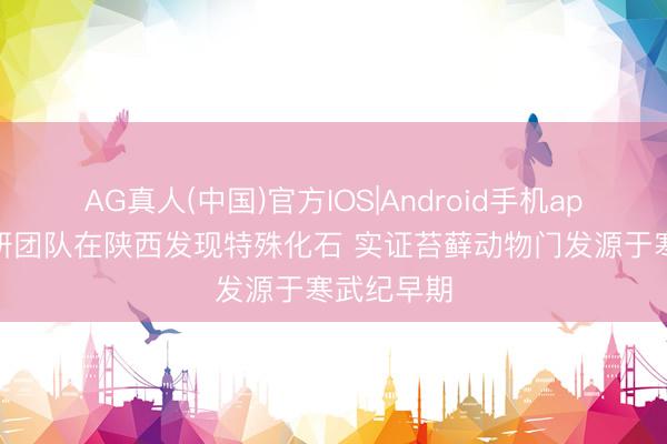 AG真人(中国)官方IOS|Android手机app下载 科研团队在陕西发现特殊化石 实证苔藓动物门发源于寒武纪早期