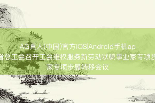 AG真人(中国)官方IOS|Android手机app下载 青海省总工会召开工会维权服务新劳动状貌事业家专项步履转移会议